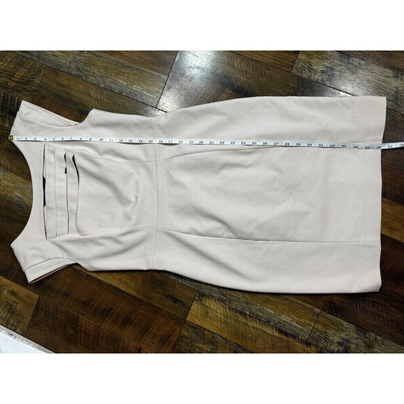 French Connection Womens Whisper Sleeveless Sheath Mini Dress Sz 10Career Social - Picture 9 of 10